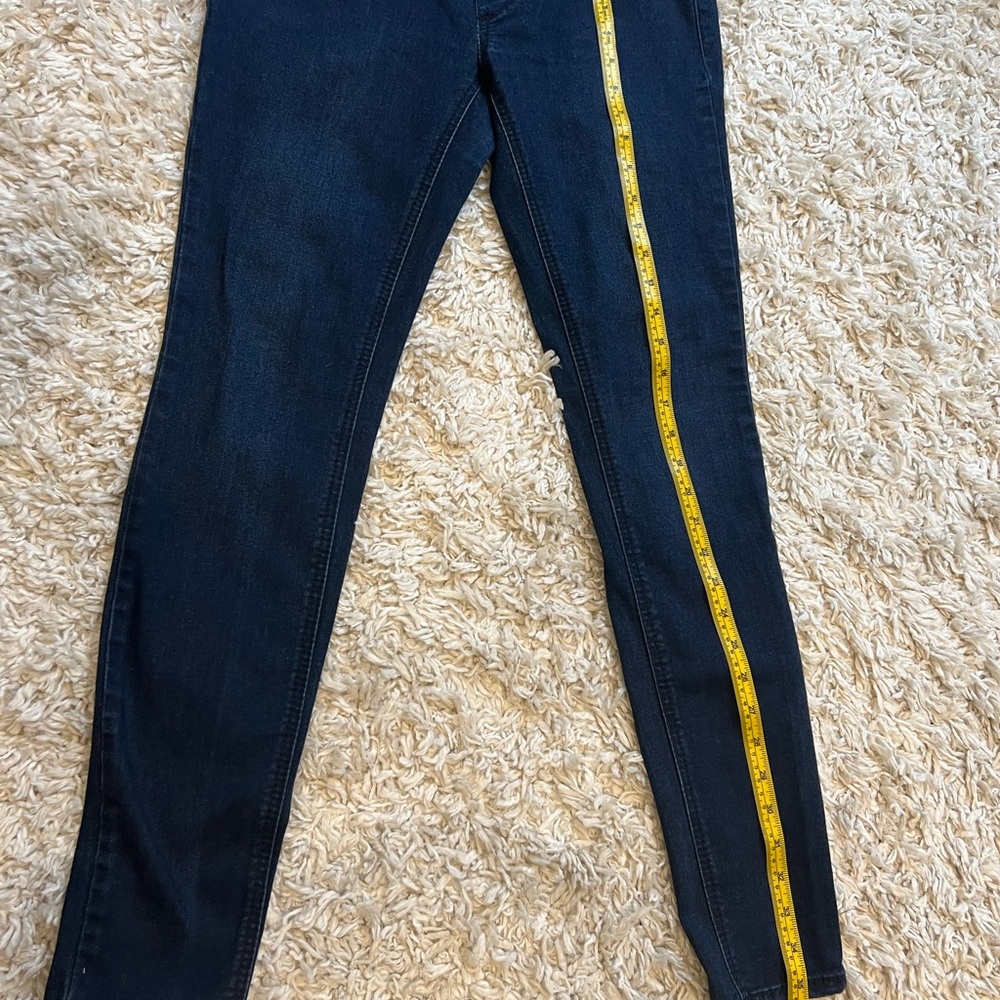 Indigo blue jeans maternity size s